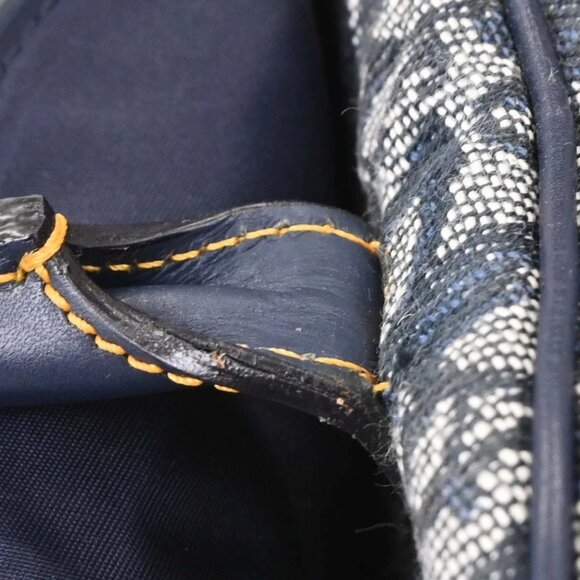 Christian Dior Navy Double Saddle Trotter Handbag MA-0080 135042 - Picture 8 of 10